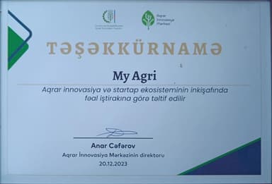 Certificate of acknowledge