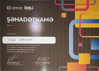 Certificate of Distinction